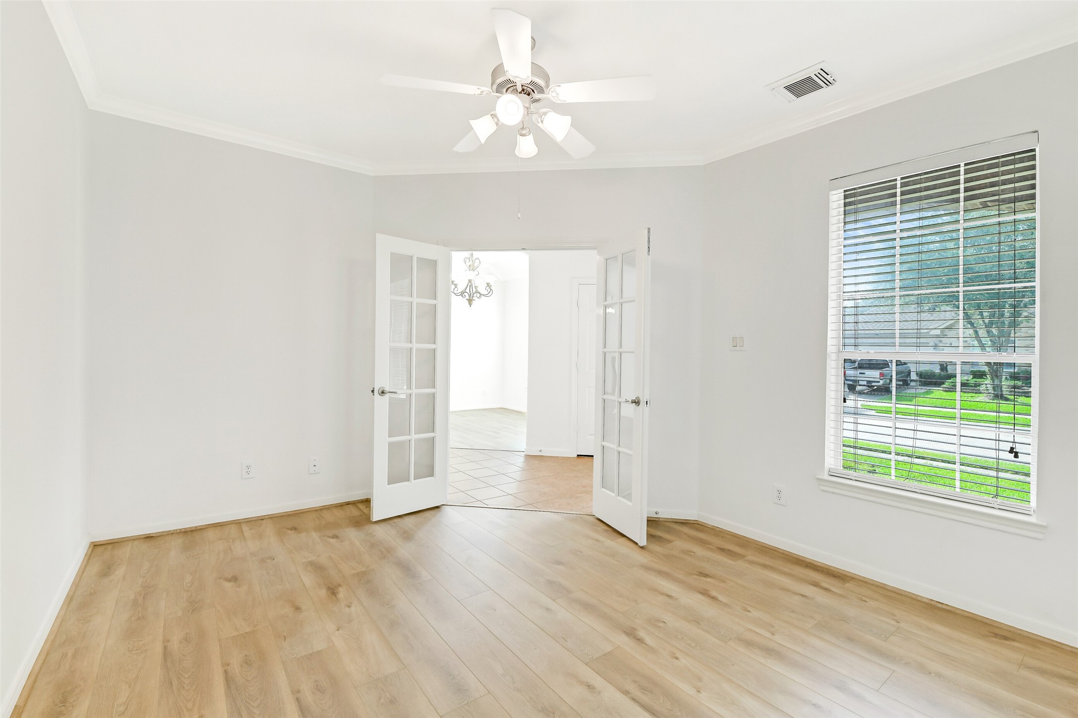 19227 Countryhills Court Spring, TX 77388 - Photo 9 of 33 Charming office with elegant French doors, offering a bright and inviting workspace.