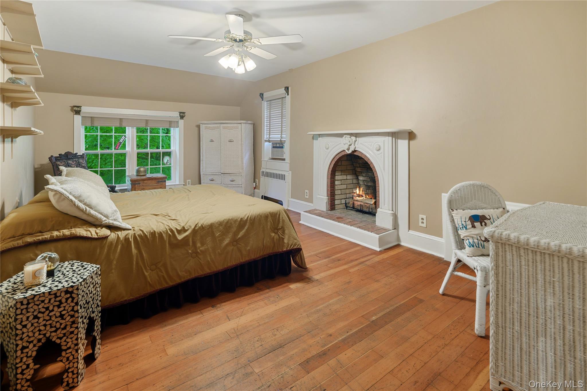 36 Granite Springs Road Granite Springs, NY 10527 - Photo 30 of 49 a bedroom with a bed and a fireplace