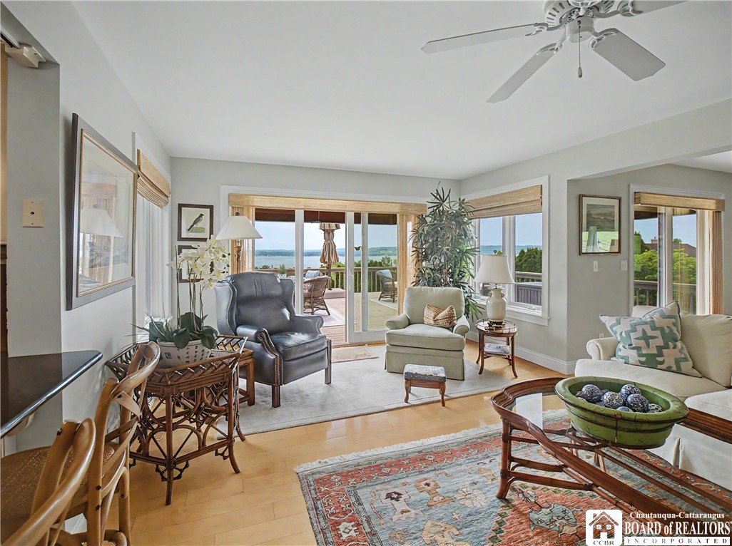 4128 Alm Road Ellery, NY 14712 - Photo 22 of 44 Sliders to the deck