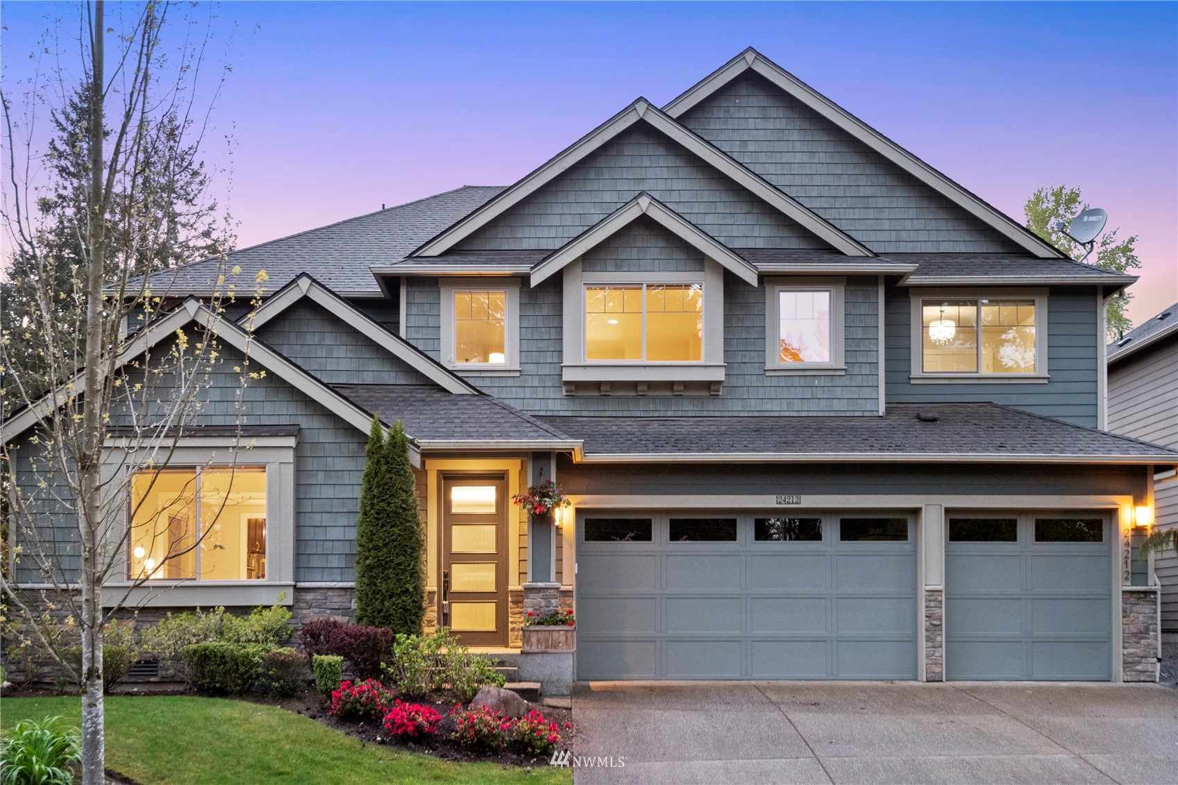 24212 23rd Avenue West Bothell, WA 98021 - Photo 1 of 40 a front view of a house with yard