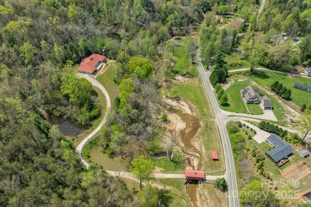a bird view of building