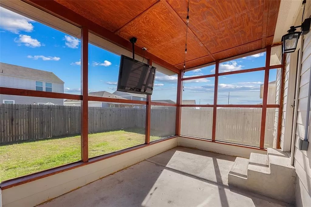 13021 Foreston Drive Austin, TX 78754 - Photo 15 of 17 Unfurnished sunroom with plenty of natural light