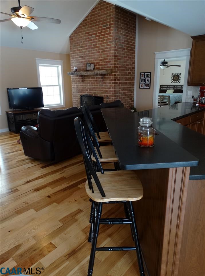 5331 Waterford Road Rixeyville, VA 22737 - Photo 12 of 36 a living room with furniture and a fireplace
