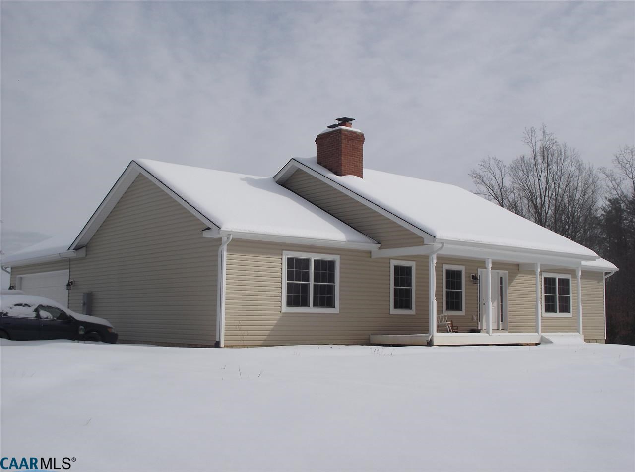 5331 Waterford Road Rixeyville, VA 22737 - Photo 3 of 36 a front view of a house with garage