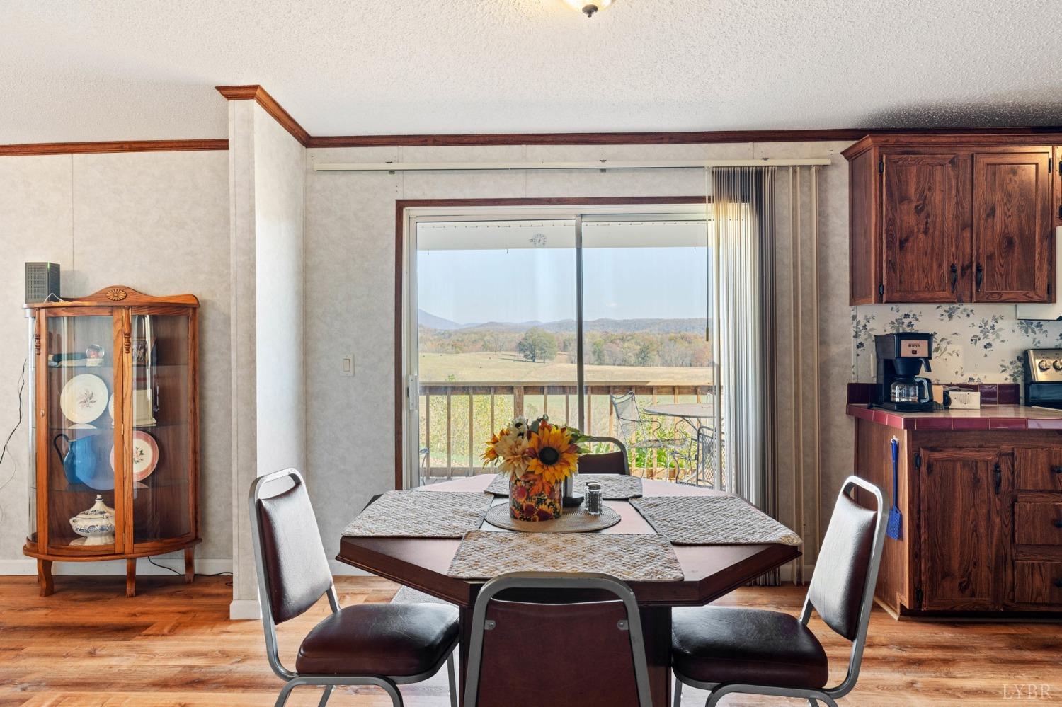 1328 Indian Creek Road Amherst, VA 24521 - Photo 13 of 51 a view of a dining room with furniture window and outside view