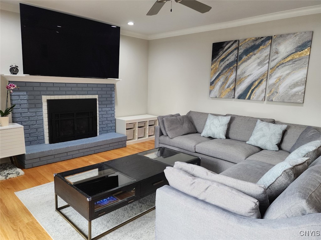 4840 Westfield Drive Manlius, NY 13104 - Photo 20 of 48 The Family Room features an attractive gas firepla