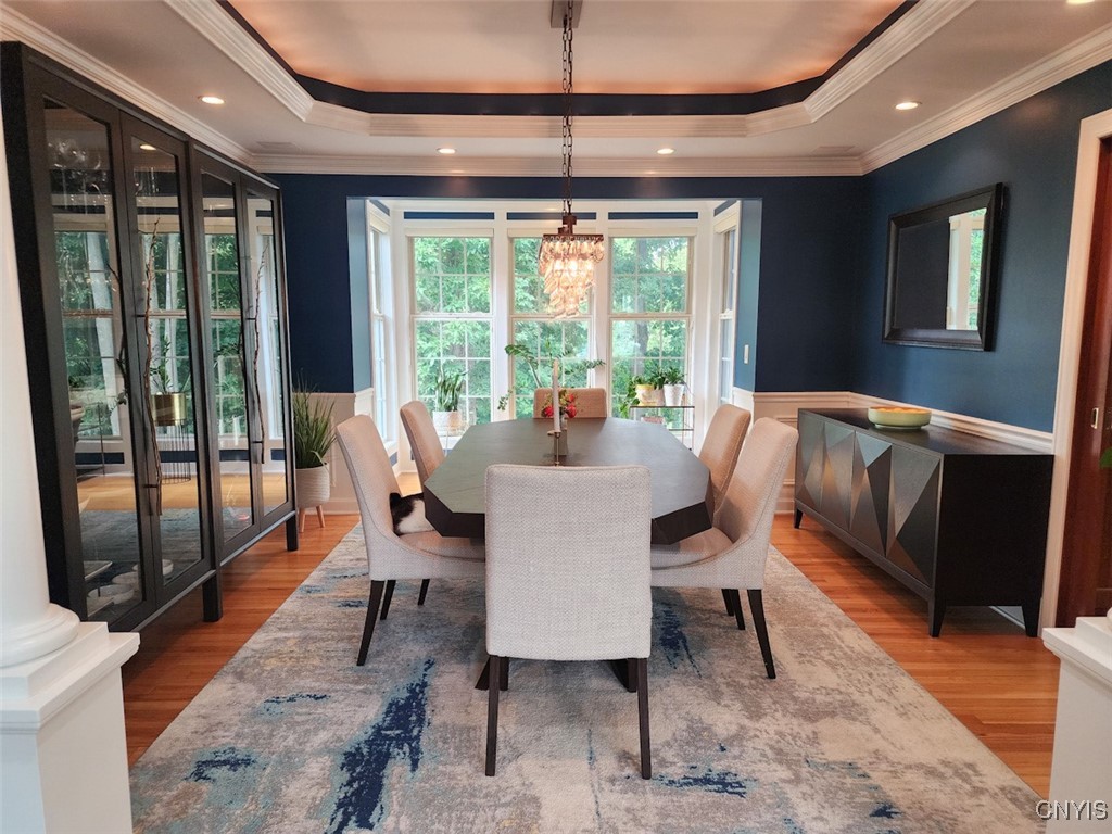 4840 Westfield Drive Manlius, NY 13104 - Photo 9 of 48 The Dining Room is so elegant- you'll love the eye