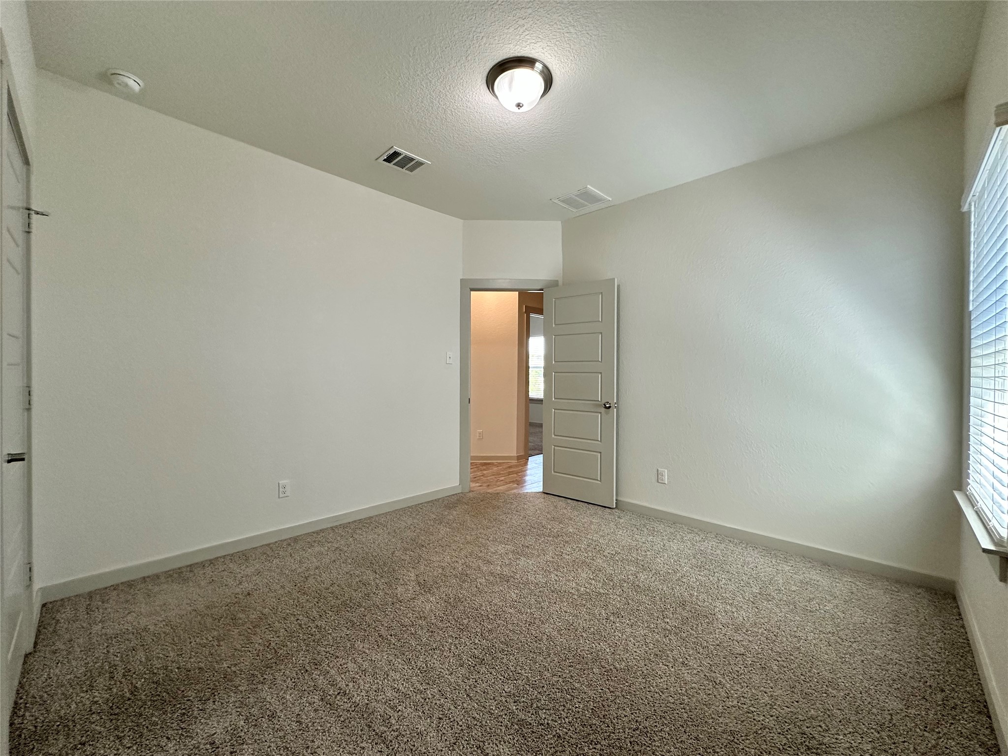 5132 Vanner Path Georgetown, TX 78626 - Photo 22 of 37 Unfurnished bedroom with carpet floors and a textured ceiling