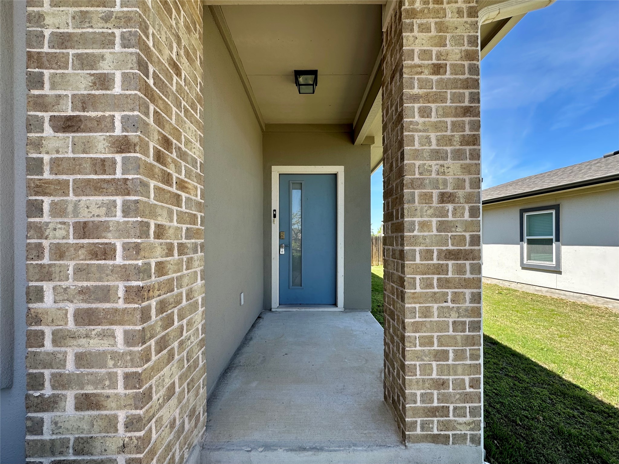5132 Vanner Path Georgetown, TX 78626 - Photo 5 of 37 Entrance to property with brick siding and stucco siding