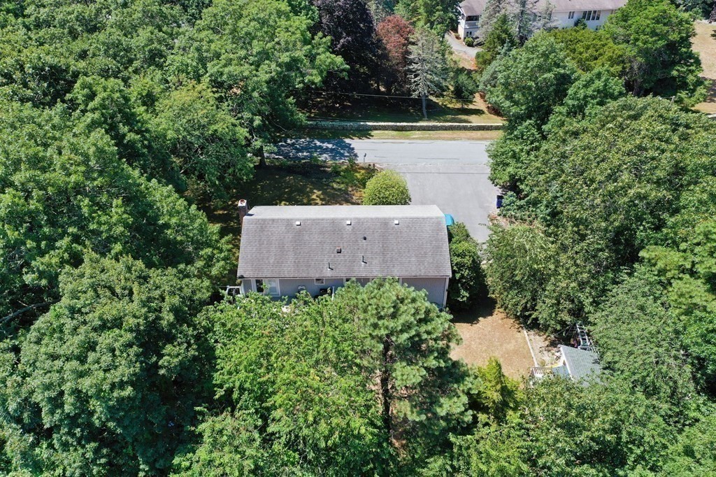12 Tecumseh Road Bourne, MA 02562 - Photo 25 of 36 an aerial view of house with yard and outdoor seating