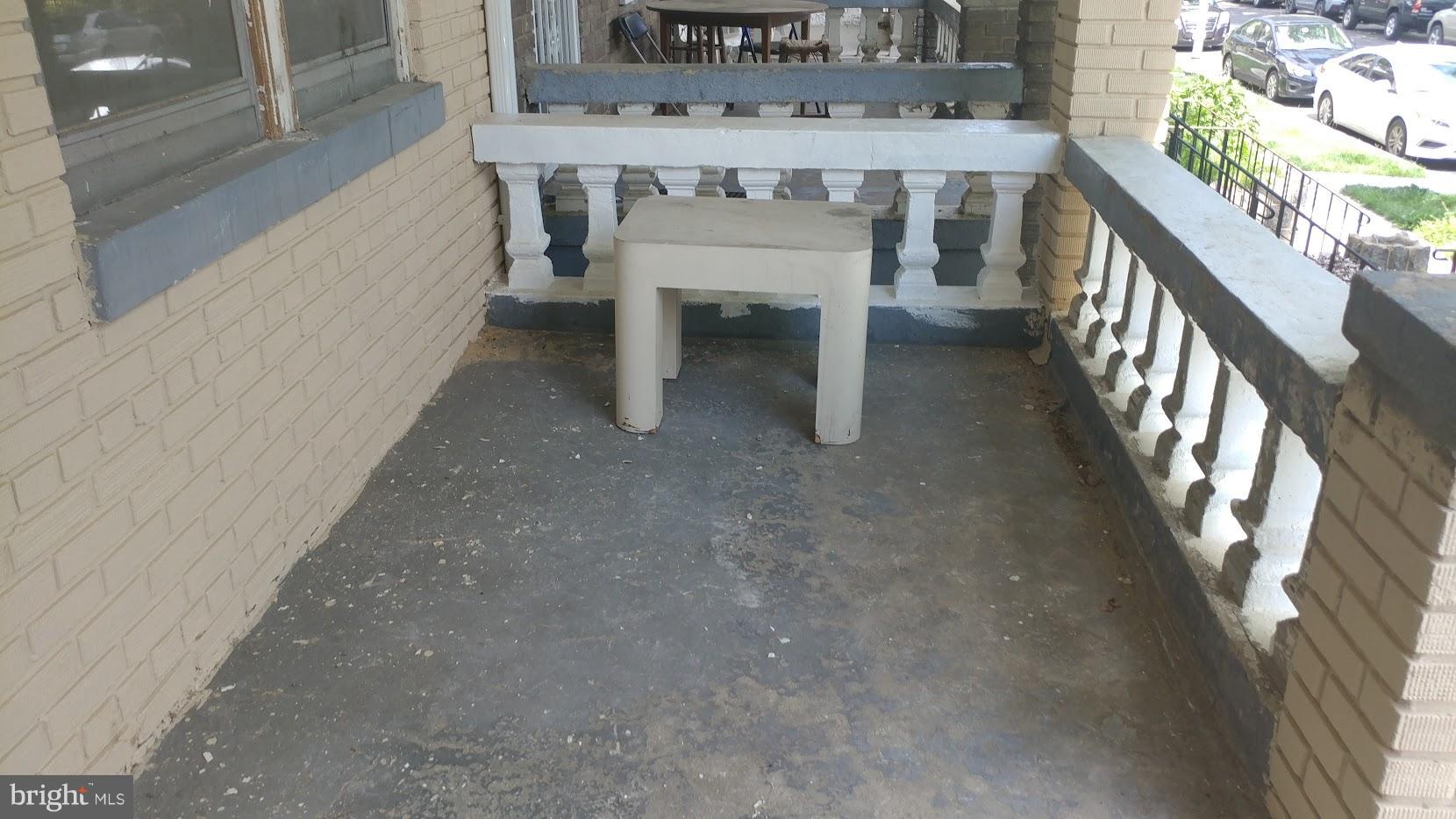 802 L Street Northeast Washington, DC 20002 - Photo 3 of 19 Freshily Painted Porch with updated porch roof