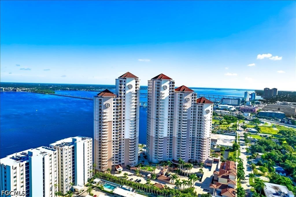 2104 West First Street, Unit 1004 Fort Myers, FL 33901 - Photo 3 of 42 a view of a city with tall buildings