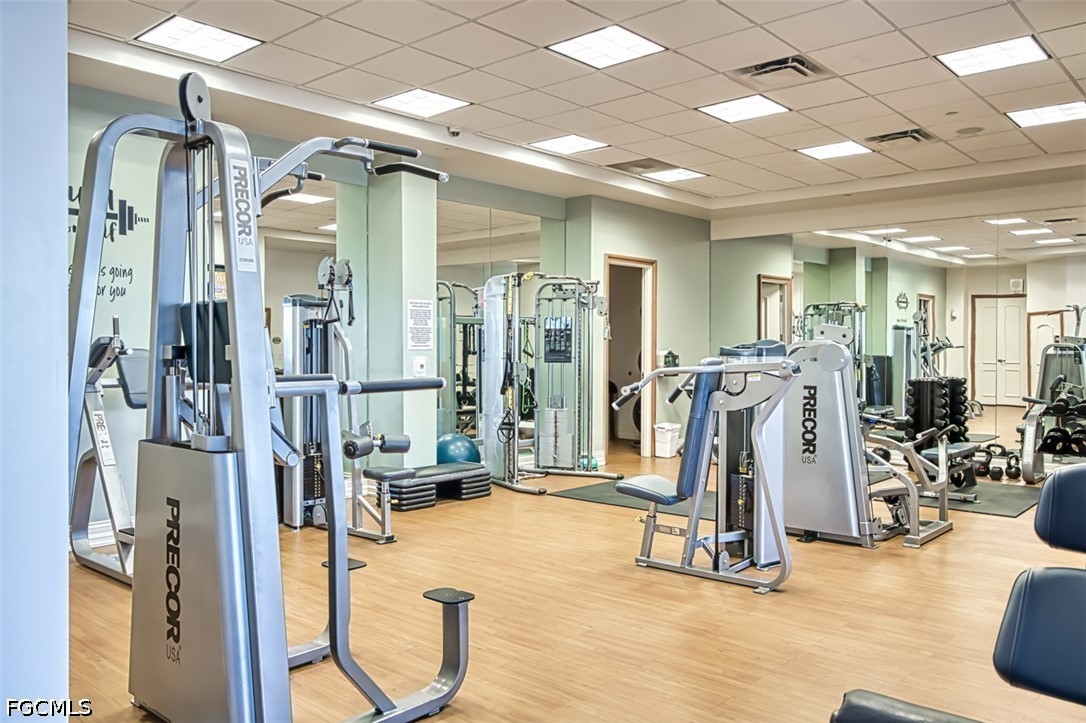 2104 West First Street, Unit 1004 Fort Myers, FL 33901 - Photo 41 of 42 a view of a room with gym equipment