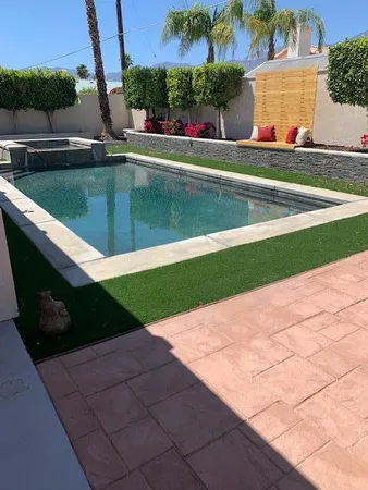 a view of outdoor space and yard