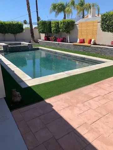 a view of outdoor space and yard