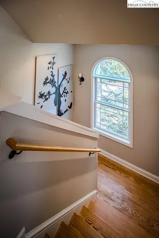 a view of a livingroom with a window