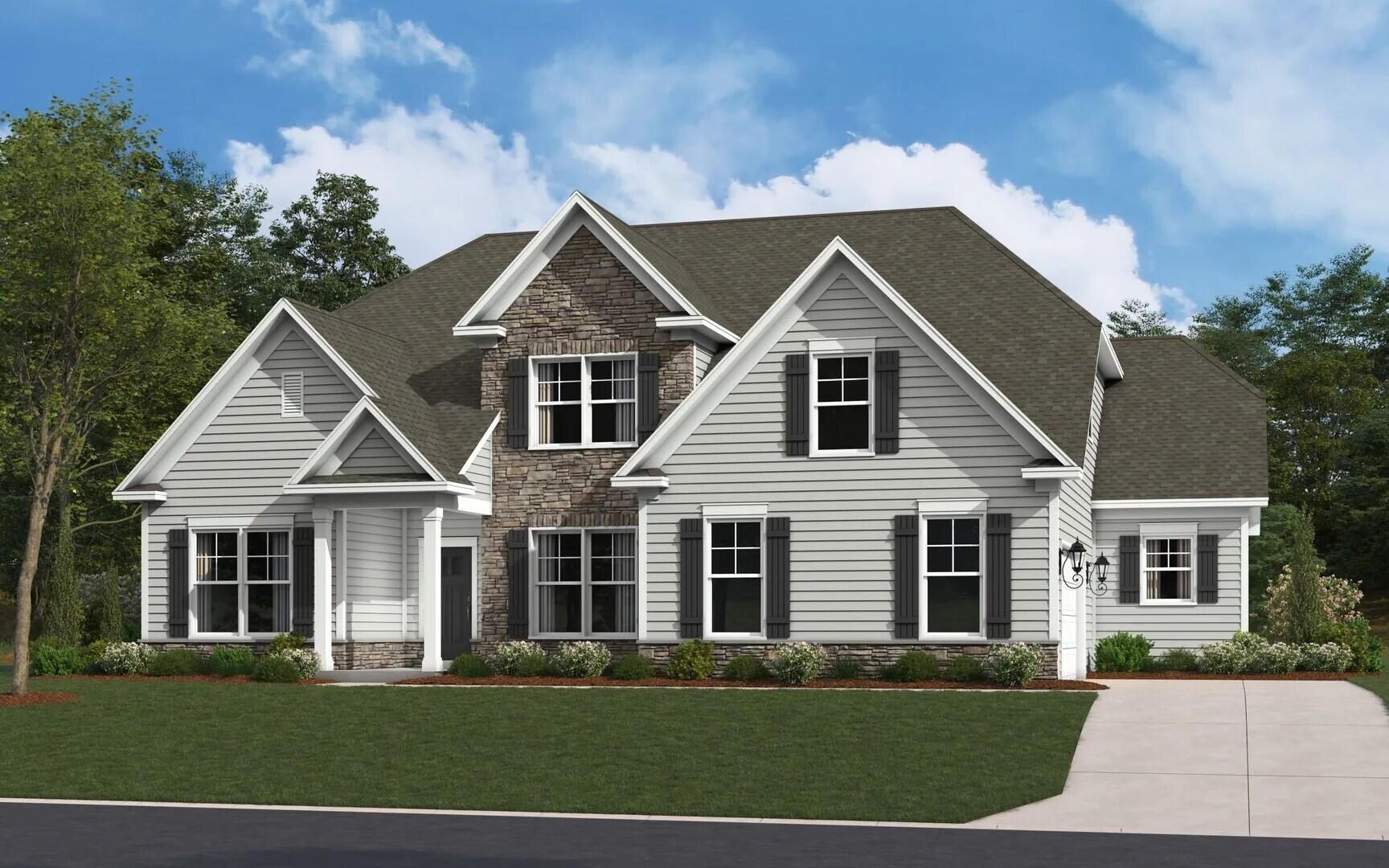 Rendering of Thomas Elevation B