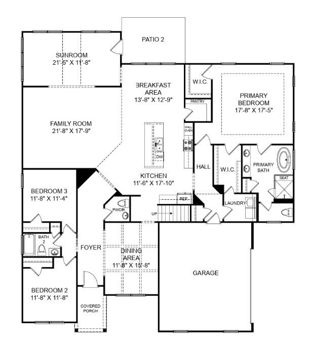 178 Colin Reed's Road North Augusta, SC 29860 - Photo 2 of 63 First Floor with Sunroom