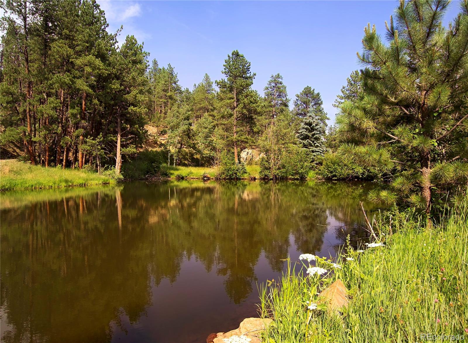 222 Greystone Road Evergreen, CO 80439 - Photo 9 of 31 a view of lake