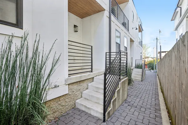 a view of entryway with stairs