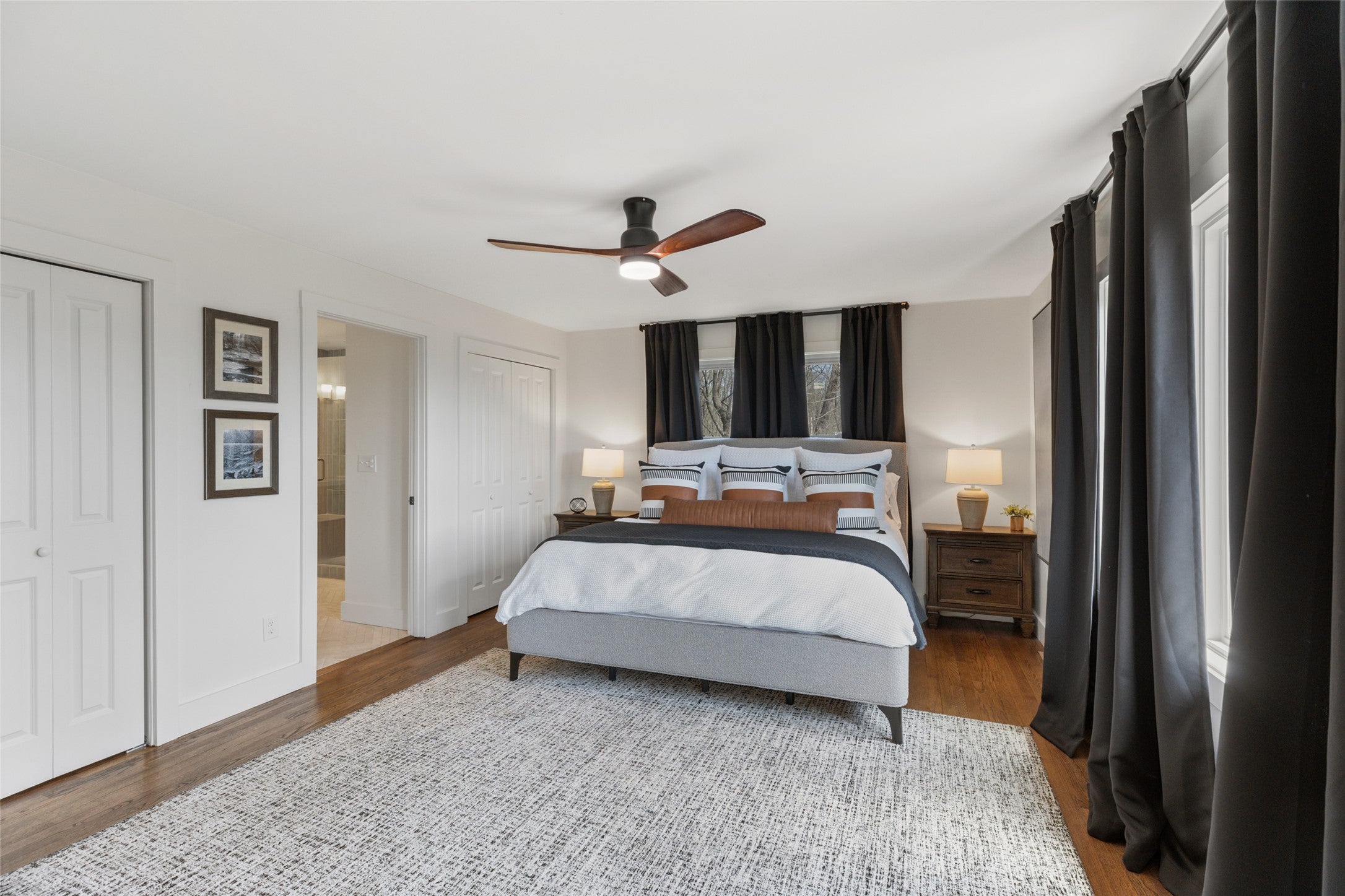 814 Dog Mountain Road Highlands, NC 28741 - Photo 38 of 63 Designer Furnished Primary Bedroom