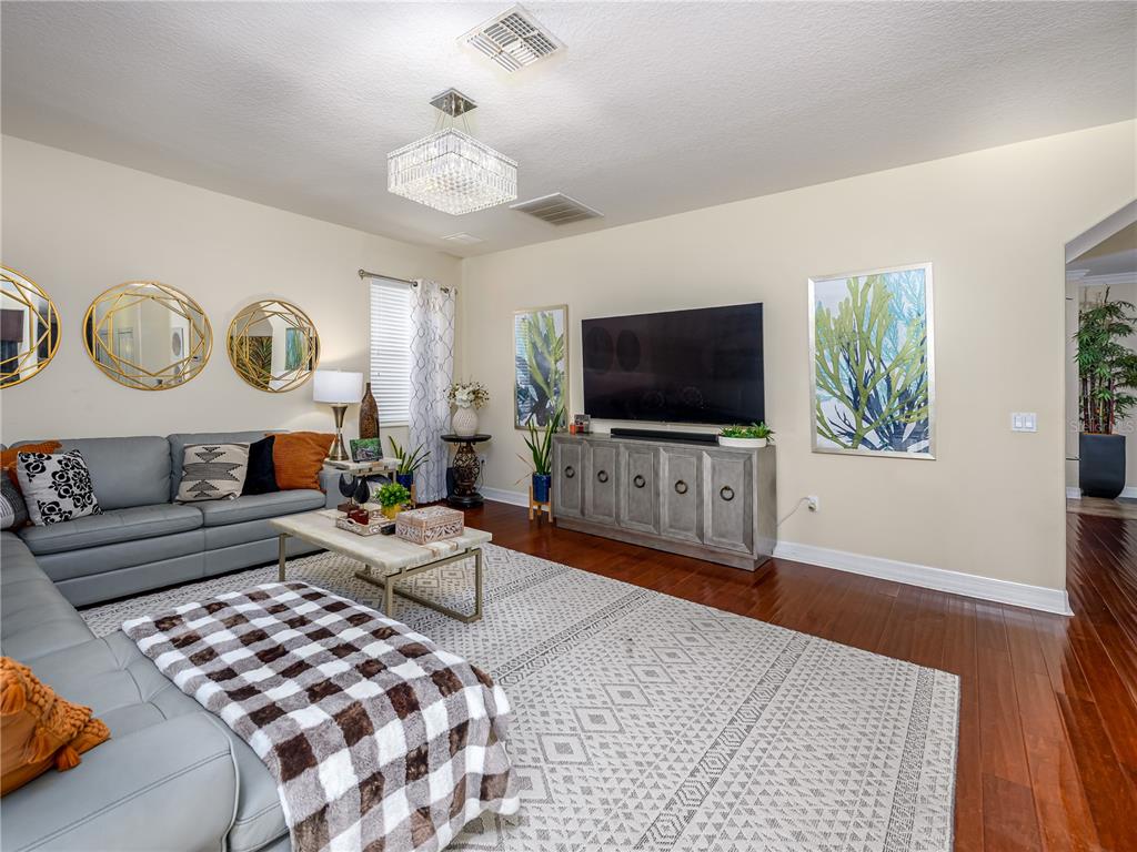 20213 Regal Fern Court Tampa, FL 33647 - Photo 16 of 65 a living room with furniture and a flat screen tv