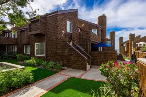a view of outdoor space and deck
