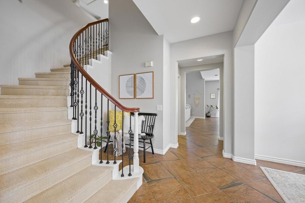 2107 Sun Valley Road San Marcos, CA 92078 - Photo 20 of 41 a view of entryway and hall with a living room