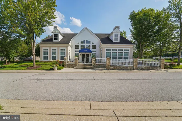front view of a house with a street