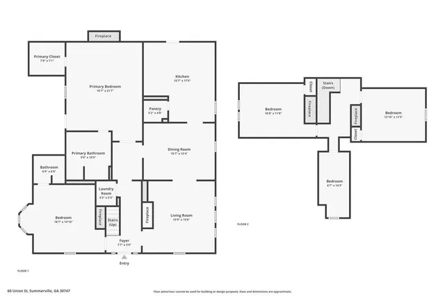 $329,900 | 60 Union Street, Summerville, GA 30747