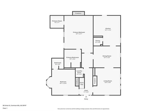 $329,900 | 60 Union Street, Summerville, GA 30747