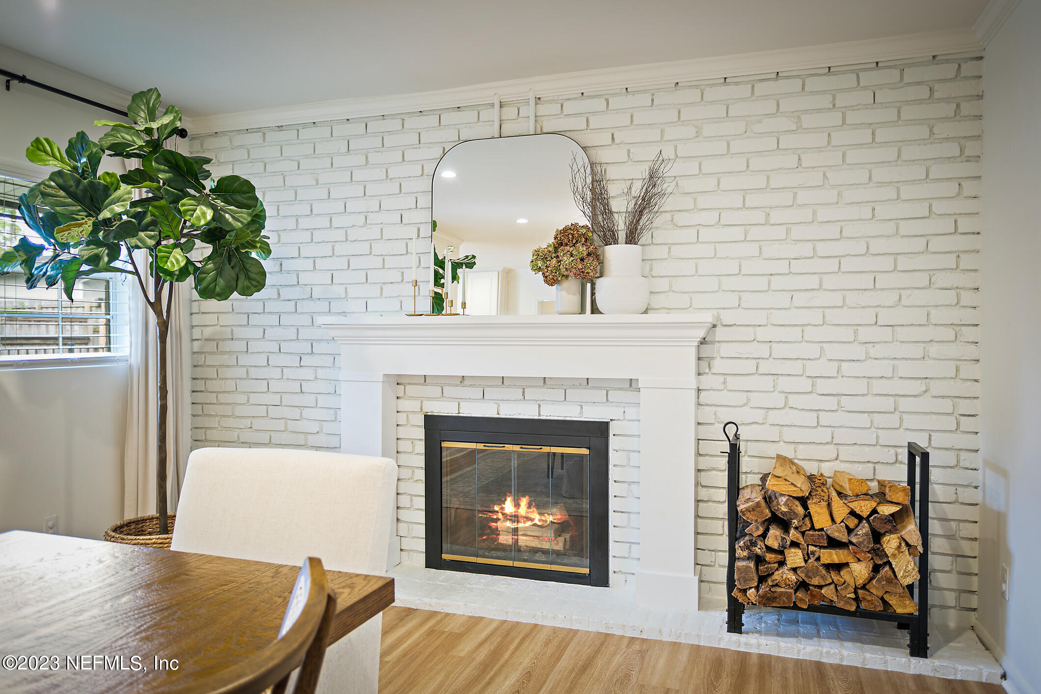 4717 Carlisle Road Jacksonville, FL 32210 - Photo 18 of 46 Detail View of the Fireplace