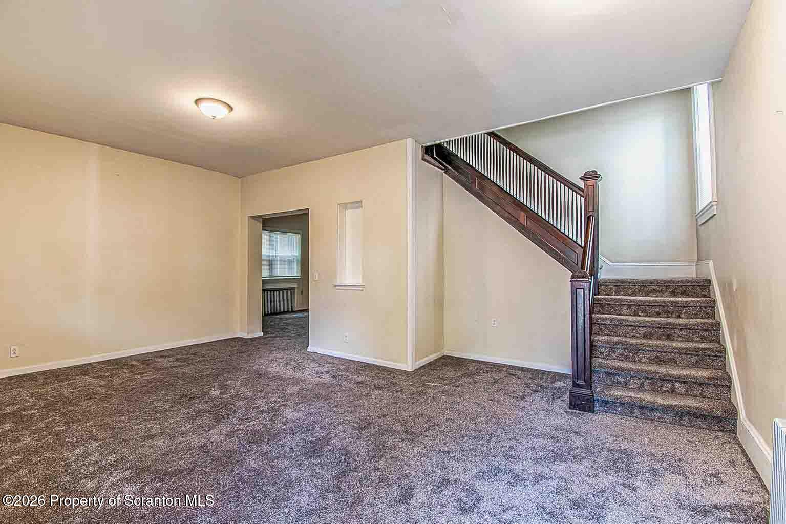 815 Monroe Avenue Scranton, PA 18510 - Photo 5 of 22 a view of a hallway with entryway