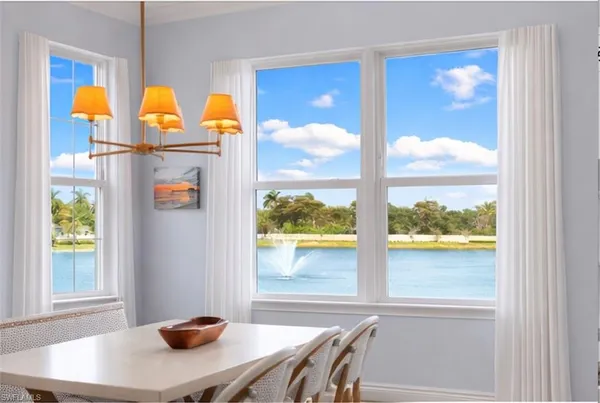 a view of a living room with a window