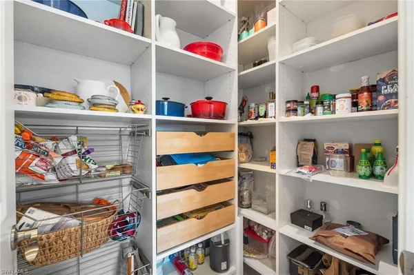 a view of a city with a building in the background