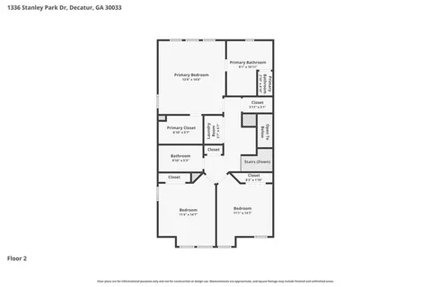 $695,900 | 1336 Stanley Park Drive, Unit 1, Decatur, GA 30033