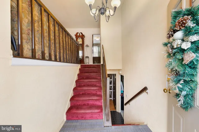 a living room with furniture windows and potted plants