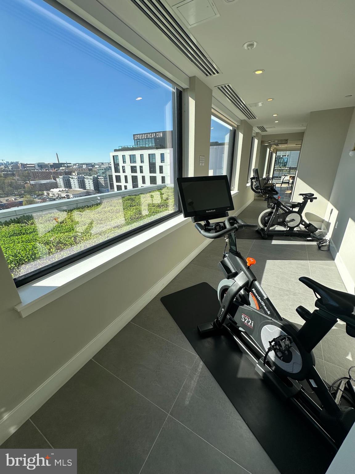 37 L Street Southeast, Unit 302 Washington, DC 20003 - Photo 16 of 17 Roof top fitness room