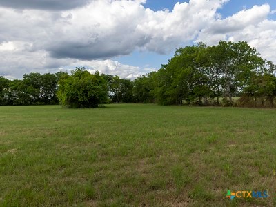 7805 Barbarosa Road New Braunfels, TX 78130 - Photo 13 of 24 a view of a green field with wooden fence