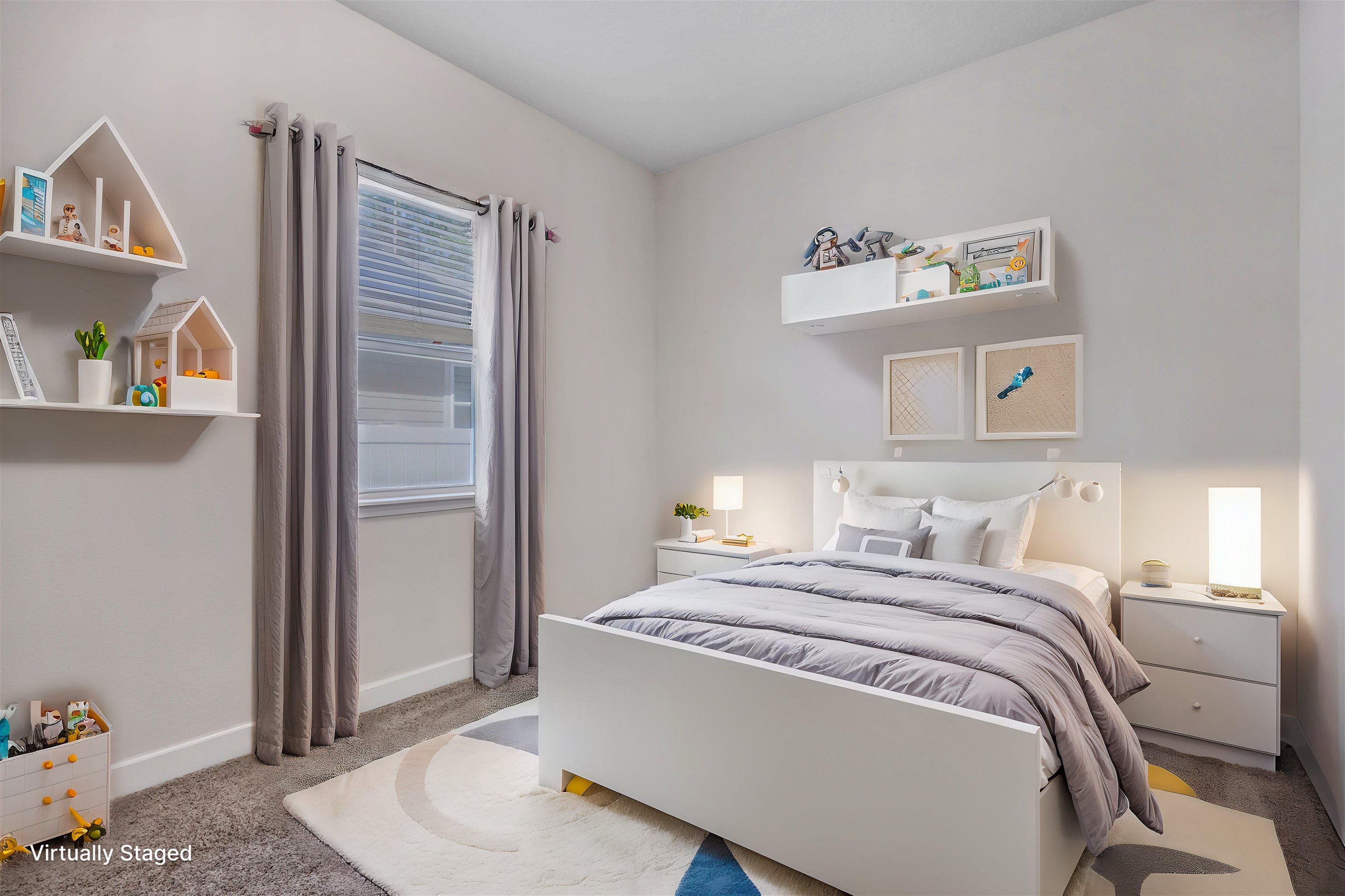 267 Downs Corner Road St. Augustine, FL 32092 - Photo 22 of 37 a room with a bed and a window