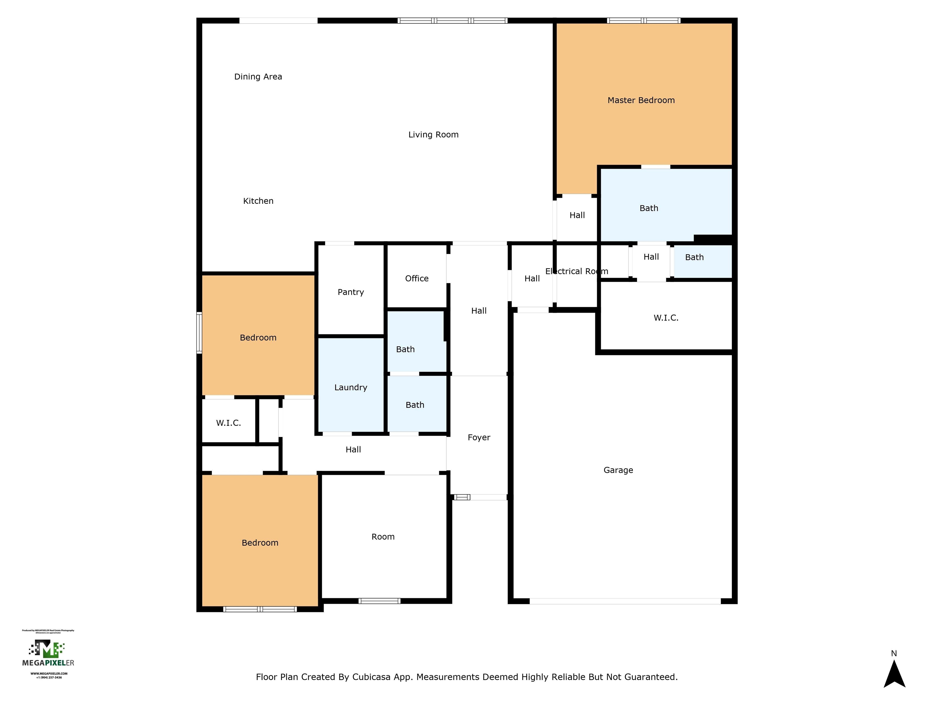 267 Downs Corner Road St. Augustine, FL 32092 - Photo 37 of 37 a picture of a floor plan