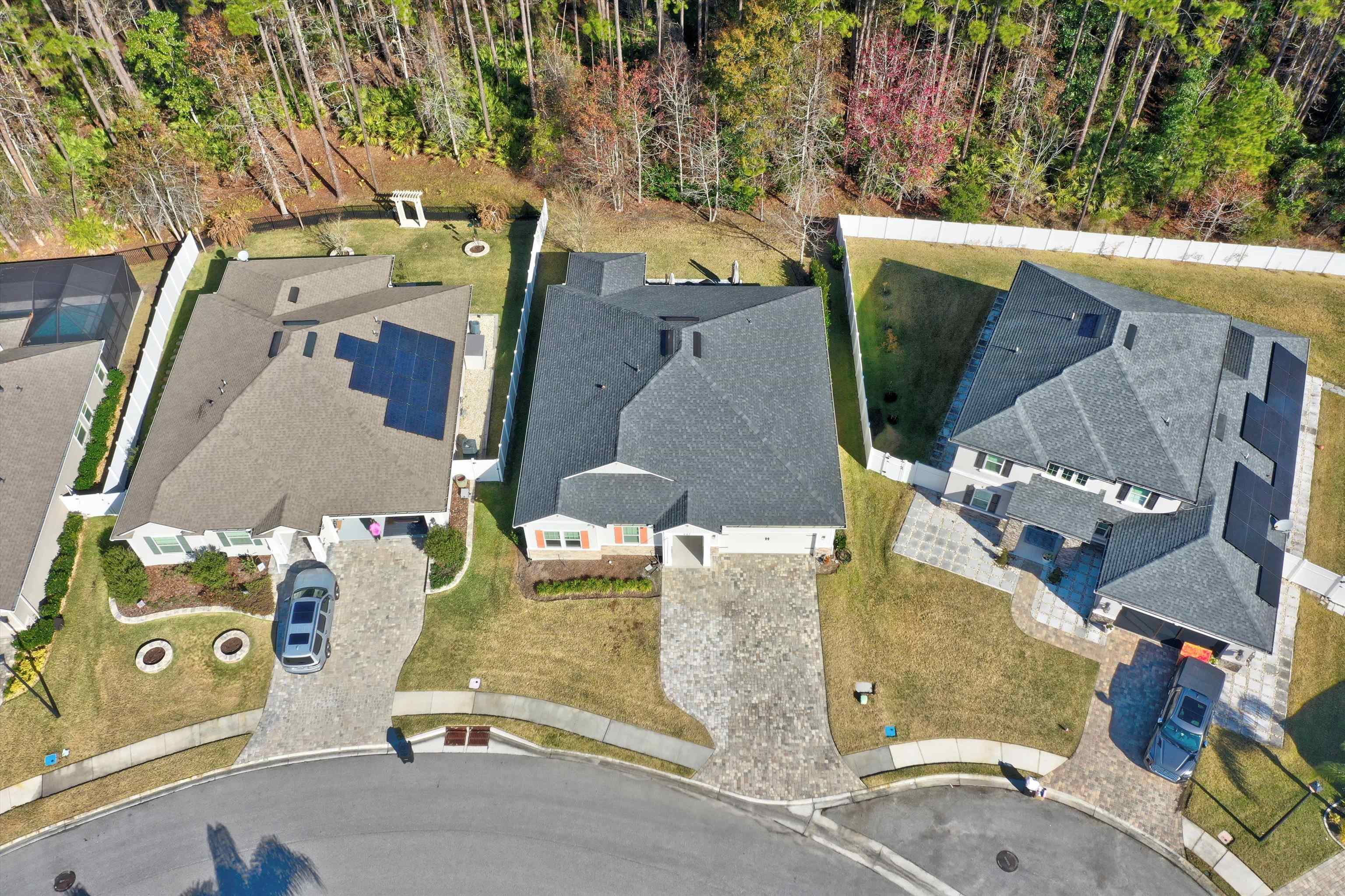 267 Downs Corner Road St. Augustine, FL 32092 - Photo 5 of 37 an aerial view of residential houses with outdoor space