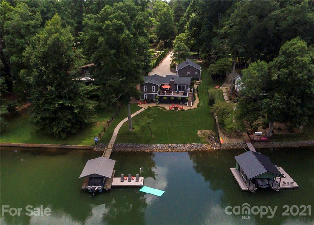 148 Lakeland Road Mooresville, NC 28117 - Photo 3 of 48 an aerial view of a house with a yard