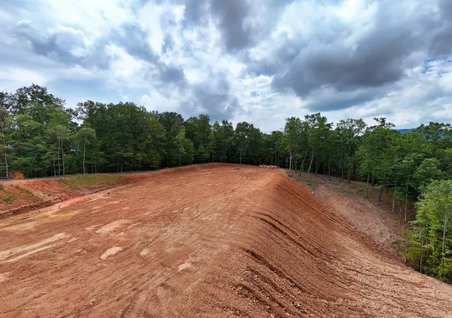 a view of a backyard of a house