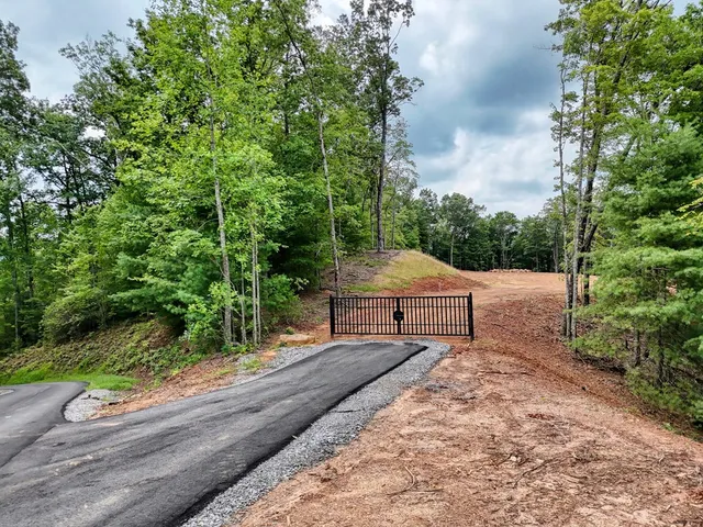 a house with trees in the background