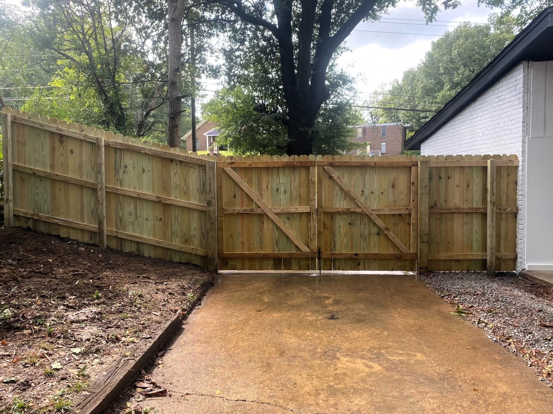 2820 Range Line Road Memphis, TN 38127 - Photo 33 of 35 a backyard of a house with lots of green space