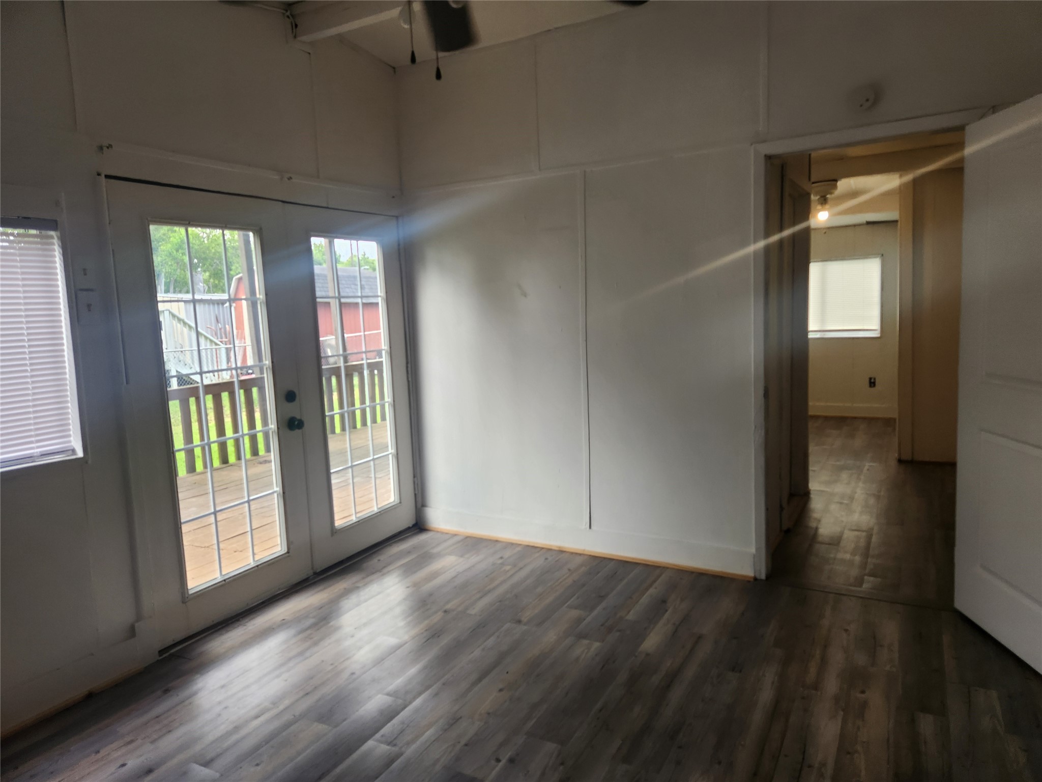 4439 13th Street Bacliff, TX 77518 - Photo 3 of 7 a view of entryway with wooden floor