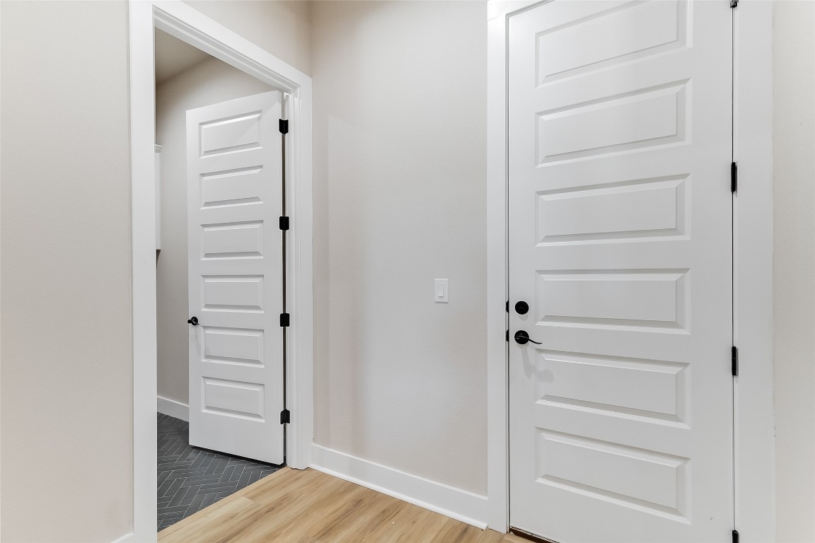 117 Rosebud Rnch Road Bertram, TX 78605 - Photo 27 of 29 a view of walk in closet with empty racks
