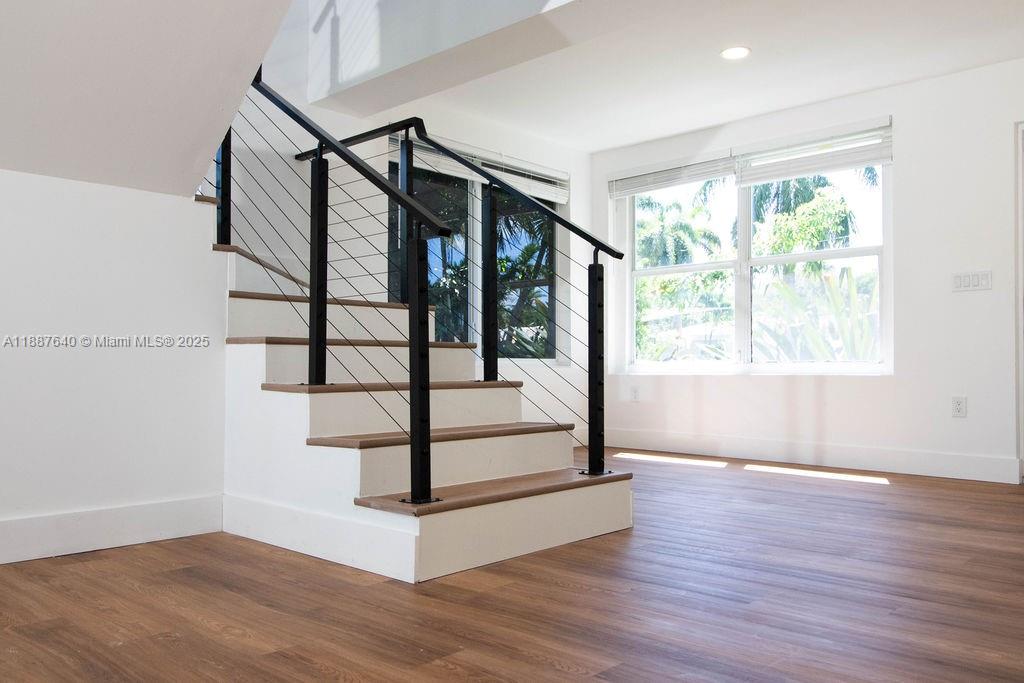 1255 Jackson Street Hollywood, FL 33019 - Photo 16 of 72 a view of entryway with wooden floor