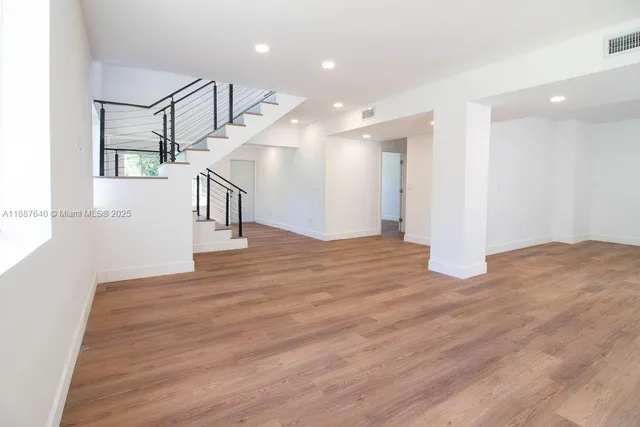 a close view of closet